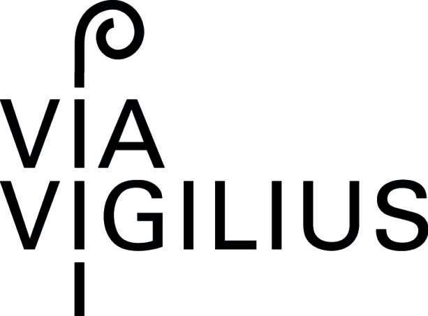 Logo Via Vigilius In Nero
